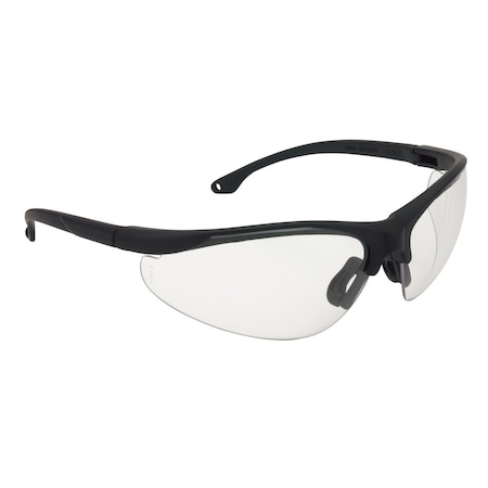 Sunbelt Safety Glasses, Brigade, Half Frame 1.8" x2.35" x5.61" A-B1SG1734